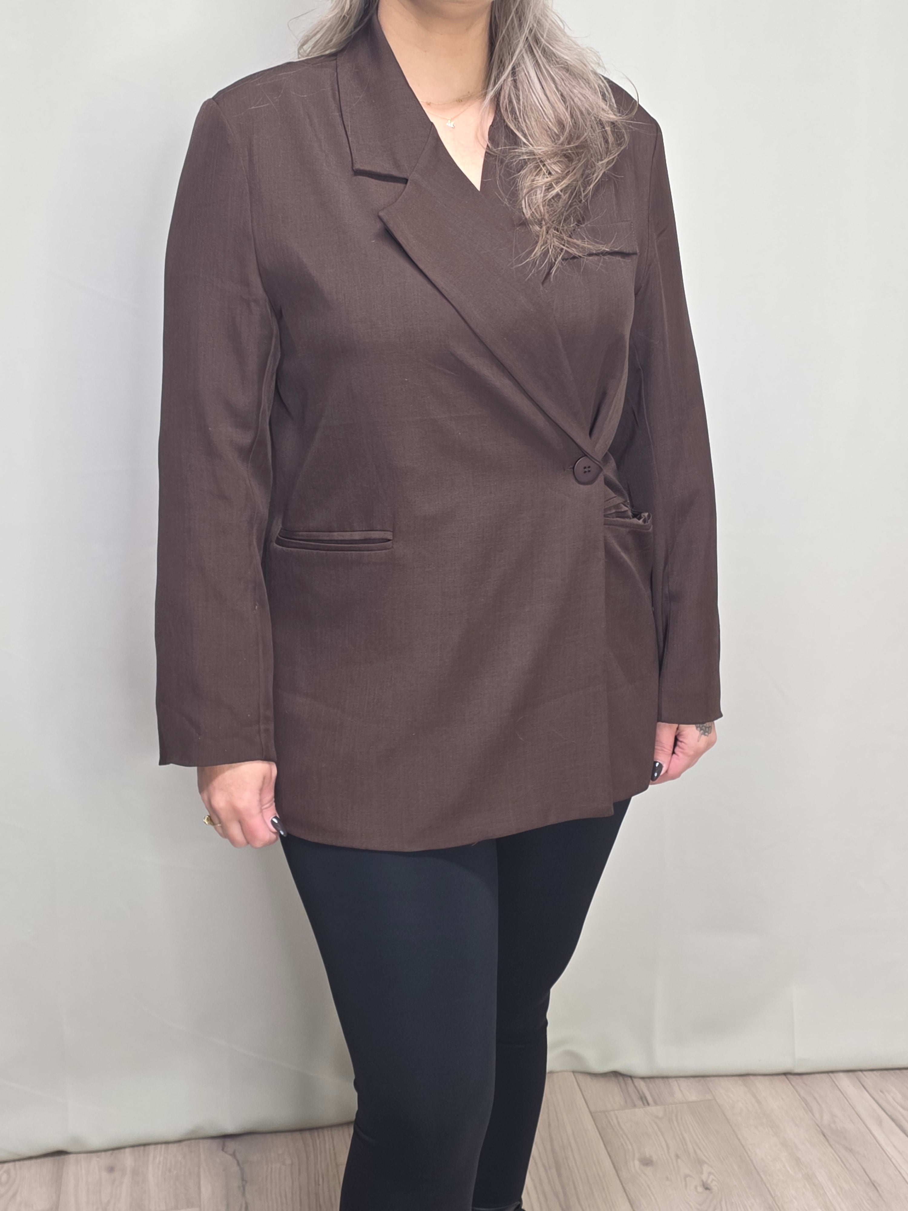 Mocha Bold Blazer