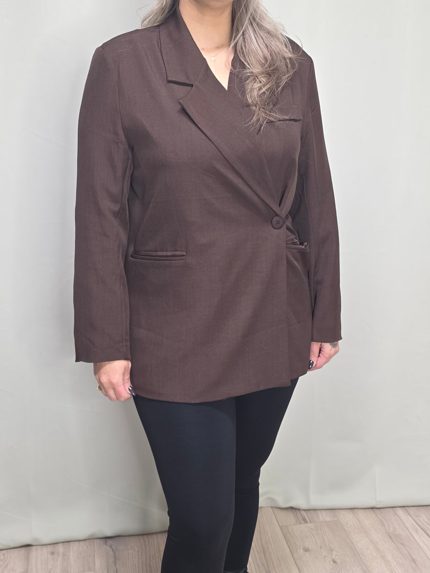 Mocha Bold Blazer